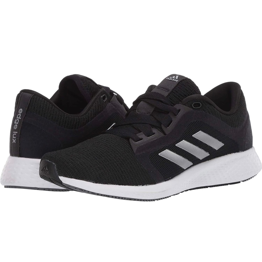 Adidas Women’s edge lux 4 shoes core black / cloud white Size 10